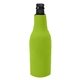 aerial view a lime green 12 oz bottle buddy insulator, image 1 of 4