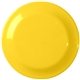 aerial view a yellow large flying discus, image 1 of 2