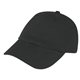 aerial view a black brushed cotton twill cap, image 1 of 2