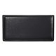 aerial view a black leather look case of sticky notes with calendar, image 1 of 3