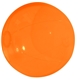 aerial view a translucent orange 16 custom beach ball, image 1 of 2