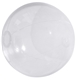 aerial view a translucent clear 16 custom beach ball, image 1 of 2