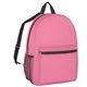 aerial view a pink budget backpack, image 1 of 2