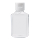 aerial view a clear 2 oz anti - bacterial hand sanitizer, image 1 of 5