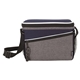 aerial view a charcoal/navy koozie(r) two - tone sport cooler, image 1 of 4