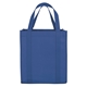 aerial view a royal good value polypropylene mega grocery tote, image 1 of 4
