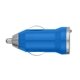 aerial view a blue on - the - go car charger with led power indicator, image 1 of 2