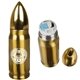 a gold bullet 12 oz double walled vacuum insulated bottle