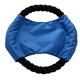 aerial view a blue nylon dog rope tug flyer, image 1 of 2