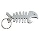 a silver fish bottle opener k / c