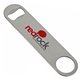 a silver slim bottle opener