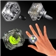 aerial view a clear clear light up diamond rings, image 1 of 2