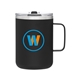16.9 oz camper - Matte White - Matte Black