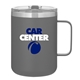 16.9 oz camper - Matte White - Matte Gray