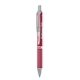 a red pentel energel alloy premium retractable liquid gel pen