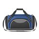 aerial view a royal blue super weekender duffel bag, image 1 of 2
