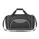 aerial view a black super weekender duffel bag, image 1 of 2
