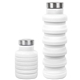 17 oz Collapsible Silicone Water Bottle