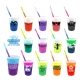 17 oz Color Changing Mood Stadium Cup / Straw / Lid Set