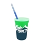 17 oz Color Changing Mood Stadium Cup / Straw / Lid Set