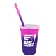 17 oz Color Changing Mood Stadium Cup / Straw / Lid Set