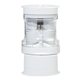 aerial view a white universal travel adapter, image 1 of 2