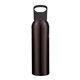 aerial view a black 20 oz aluminum sports bottle, image 1 of 2