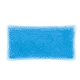 aerial view a blue gel beads hot / cold pack, image 1 of 2