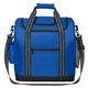 aerial view a royal blue flip flap cooler bag, image 1 of 4