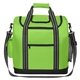 aerial view a lime green flip flap cooler bag, image 1 of 2