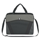 aerial view a black casual friday messenger brief, image 1 of 2