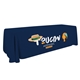 aerial view a navy-pms 2767 6 economy table throw, image 1 of 2
