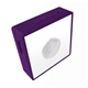 aerial view a purple tile wireless speaker, image 1 of 2