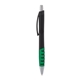 a black body & black clip & green grip apex mix or match ballpoint pen