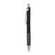 a black body & chrome clip & charcoal grip apex mix or match ballpoint pen