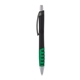a black body & charcoal clip & green grip apex mix or match ballpoint pen