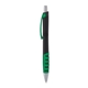 a black body & green clip & green grip apex mix or match ballpoint pen