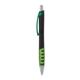 a black body & green clip & lime grip apex mix or match ballpoint pen