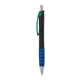 a black body & green clip & blue grip apex mix or match ballpoint pen