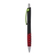 a black body & lime clip & red grip apex mix or match ballpoint pen