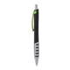 a black body & lime clip & silver grip apex mix or match ballpoint pen