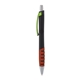 a black body & lime clip & orange grip apex mix or match ballpoint pen