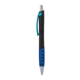 a black body & light blue clip & blue grip apex mix or match ballpoint pen
