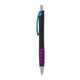 a black body & light blue clip & purple grip apex mix or match ballpoint pen