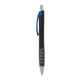 a black body & blue clip & charcoal grip apex mix or match ballpoint pen
