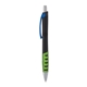 a black body & blue clip & lime grip apex mix or match ballpoint pen