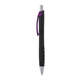 a black body & purple clip & black grip apex mix or match ballpoint pen