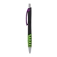 a black body & purple clip & lime grip apex mix or match ballpoint pen