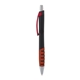 a black body & red clip & orange grip apex mix or match ballpoint pen