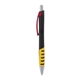 a black body & red clip & yellow grip apex mix or match ballpoint pen